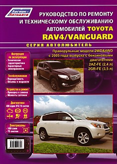 Toyota RAV4/ Vanguard с 2005 г.в. праворульные модели